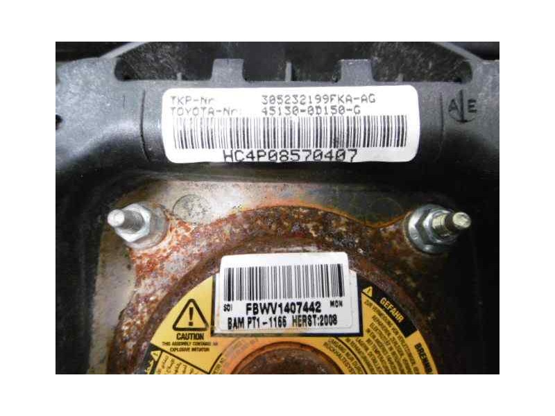 Recambio de kit airbag para toyota yaris (ksp9/scp9/nlp9) rock in rio referencia OEM IAM 451300D150G 89170D250 212986115