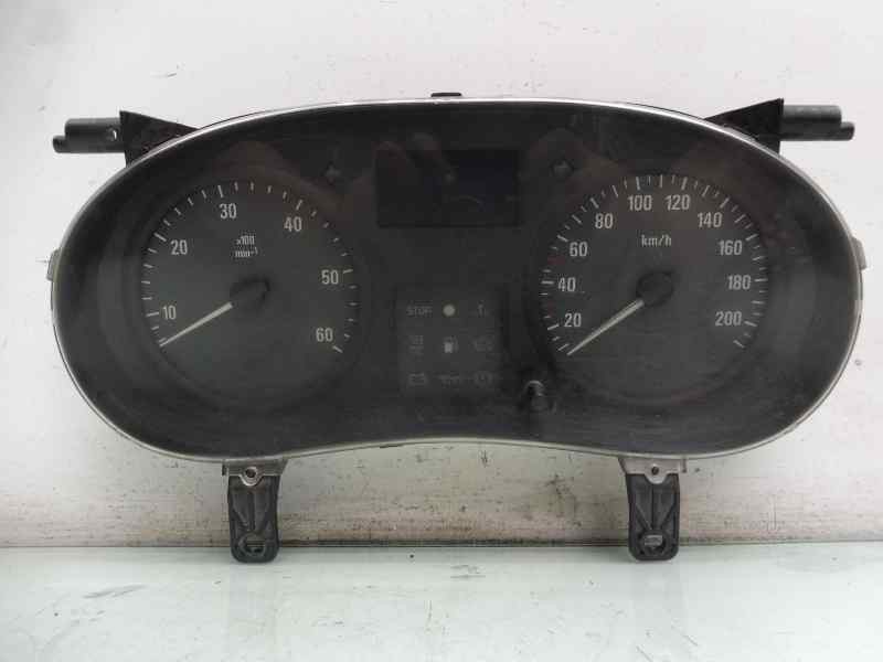 Recambio de cuadro instrumentos para opel vivaro furgón 2.7t corto referencia OEM IAM 8200390129  