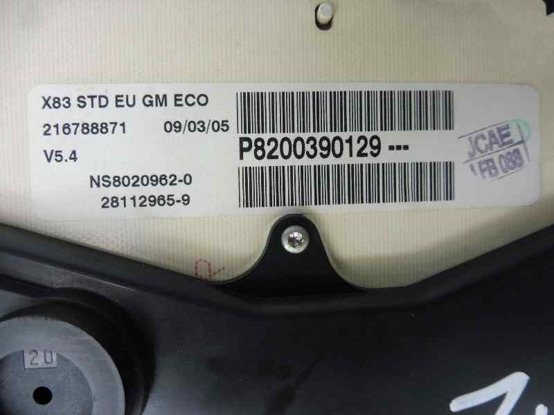 Recambio de cuadro instrumentos para opel vivaro furgón 2.7t corto referencia OEM IAM 8200390129  