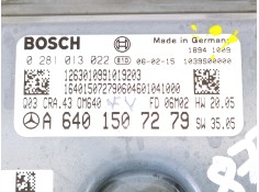 Recambio de centralita motor uce para mercedes-benz clase a (w169) a 180 cdi exclusive edition (169.007) referencia OEM IAM A640 2