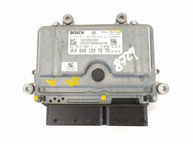 Recambio de centralita motor uce para mercedes-benz clase a (w169) a 180 cdi exclusive edition (169.007) referencia OEM IAM A640