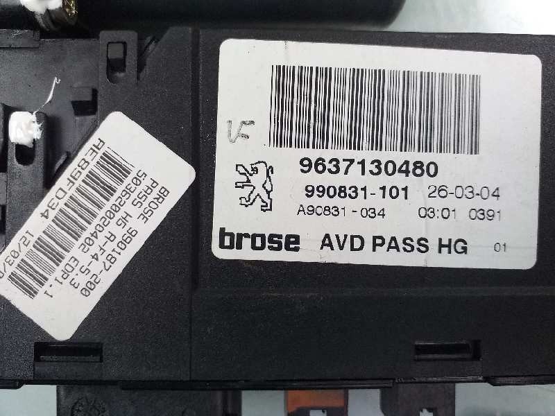 Recambio de elevalunas delantero derecho para peugeot 307 break / sw (s1) sw pack referencia OEM IAM 9637130480 0130821766 