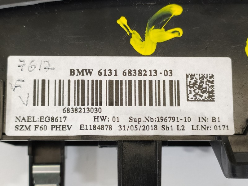 Recambio de mando multifuncion para mini countryman (f60) cooper s e all4 referencia OEM IAM 61316838213 19679110 