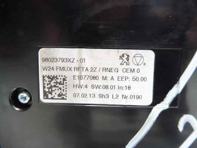 Recambio de mando climatizador para peugeot 508 sw gt referencia OEM IAM   