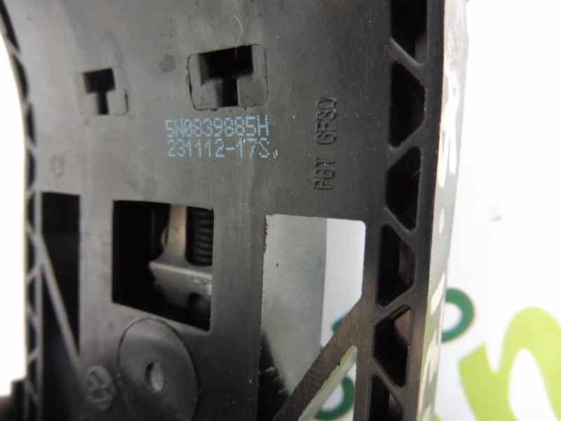 Recambio de maneta exterior trasera izquierda para volkswagen golf vi (5k1) advance bluemotion referencia OEM IAM 5N0839885H  