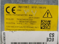 Recambio de cinturon seguridad trasero izquierdo para mini countryman (f60) cooper s e all4 referencia OEM IAM 34201105C 3419717 2