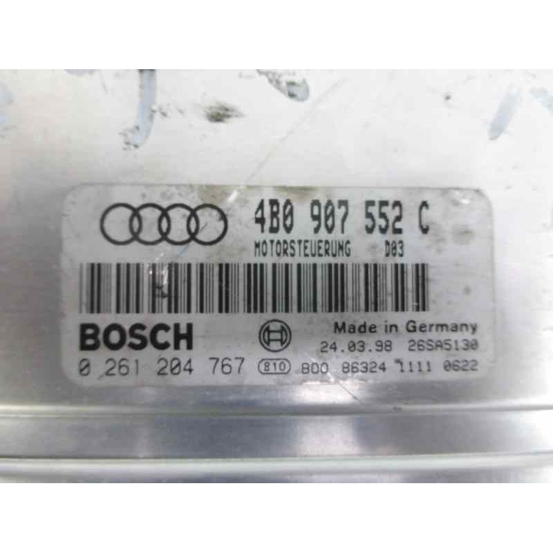 Recambio de centralita motor uce para audi a6 berlina (4b2) 2.4 (121kw) referencia OEM IAM 4B0907552C 0261204767 