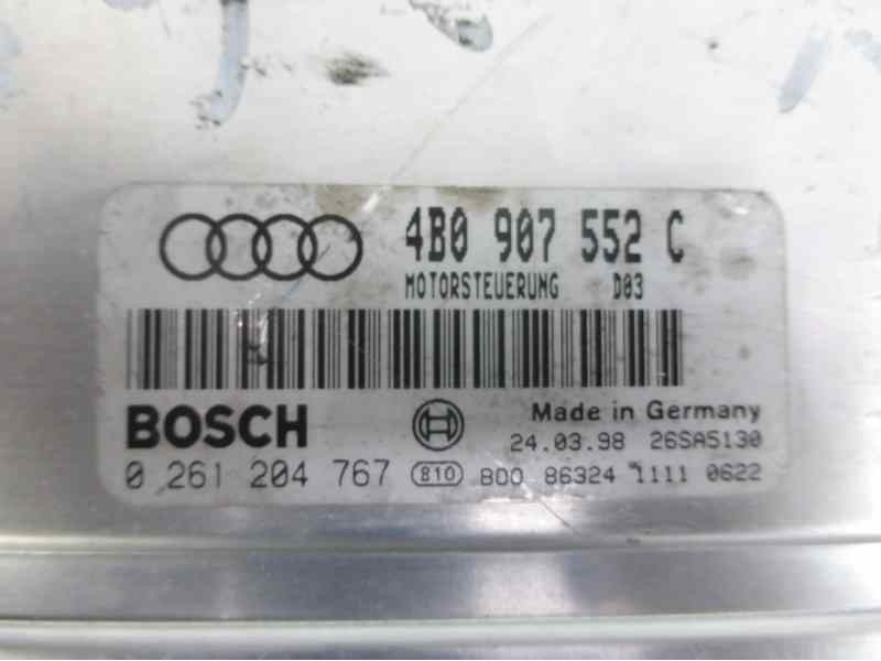Recambio de centralita motor uce para audi a6 berlina (4b2) 2.4 (121kw) referencia OEM IAM 4B0907552C 0261204767 