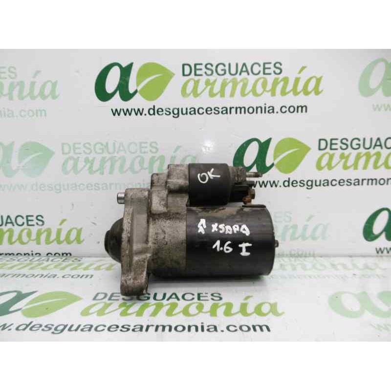 Recambio de motor arranque para citroën xsara berlina 1.6i 16v sx referencia OEM IAM 9652821082 0001116003 
