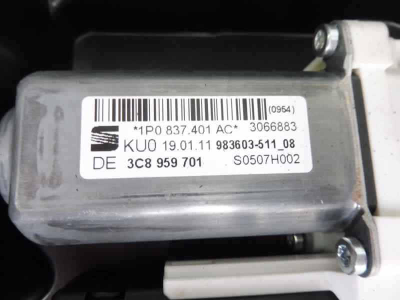 Recambio de elevalunas delantero izquierdo para seat leon (1p1) style copa referencia OEM IAM 1P0837401AC 3C0959701 