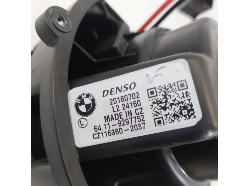 Recambio de ventilador calefaccion para mini countryman (f60) cooper s e all4 referencia OEM IAM 64119297752 CZ1163602037 