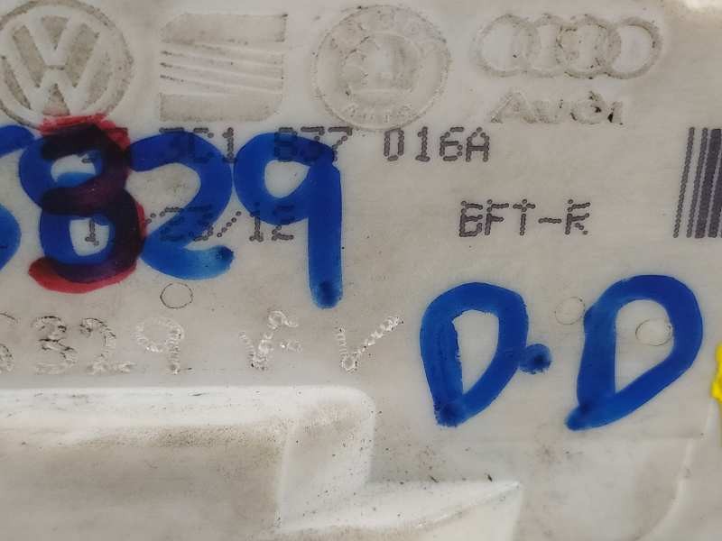 Recambio de cerradura puerta delantera derecha para volkswagen passat variant (365) edition bluemotion referencia OEM IAM 3C1837