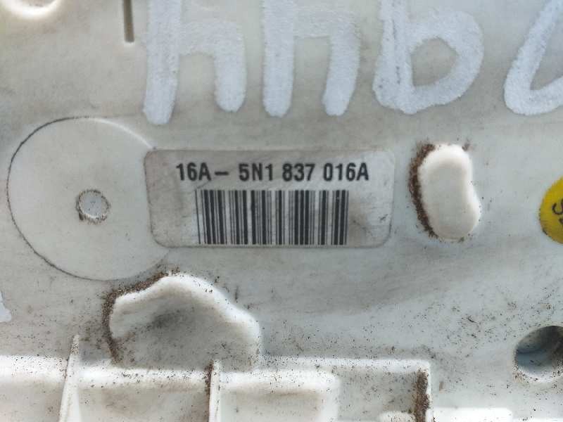 Recambio de cerradura puerta delantera derecha para seat ibiza (6j5) stylance / style referencia OEM IAM 5N1837016A  