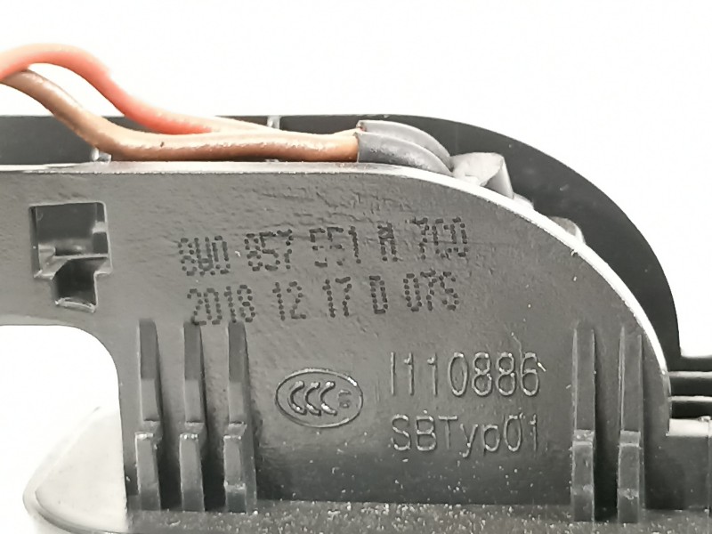 Recambio de parasol izquierdo para audi a5 coupe (f53) s line edition referencia OEM IAM 8W0857551M  