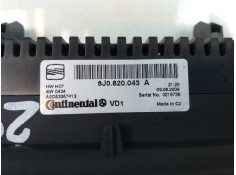 Recambio de mando climatizador para seat ibiza (6j5) stylance / style referencia OEM IAM 6J0820043A   2