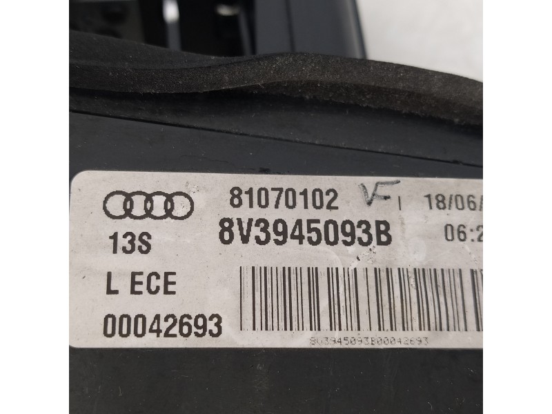 Recambio de piloto trasero izquierdo para audi a3 (8v) ambiente referencia OEM IAM 8V3945093B  