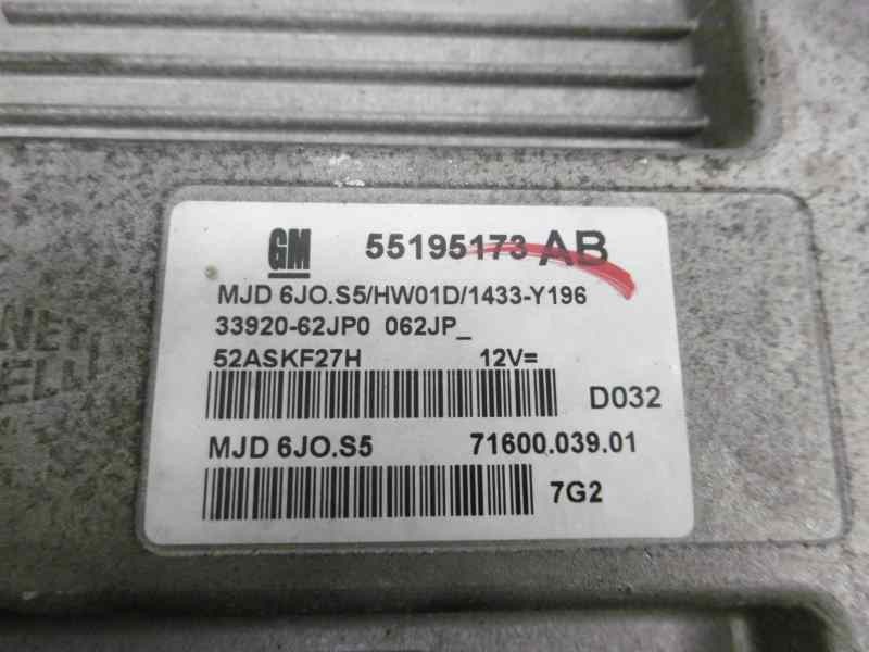 Recambio de centralita motor uce para suzuki swift berlina (mz) gl (5-ptas.) referencia OEM IAM 55195173AB  
