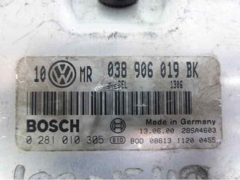 Recambio de centralita motor uce para volkswagen passat berlina (3b2) comfortline referencia OEM IAM 038906019BK 0281010305  Recambio de centralita motor uce para volkswagen passat berlina (3b2) comfortline referencia OEM IAM 038906019BK 0281010305