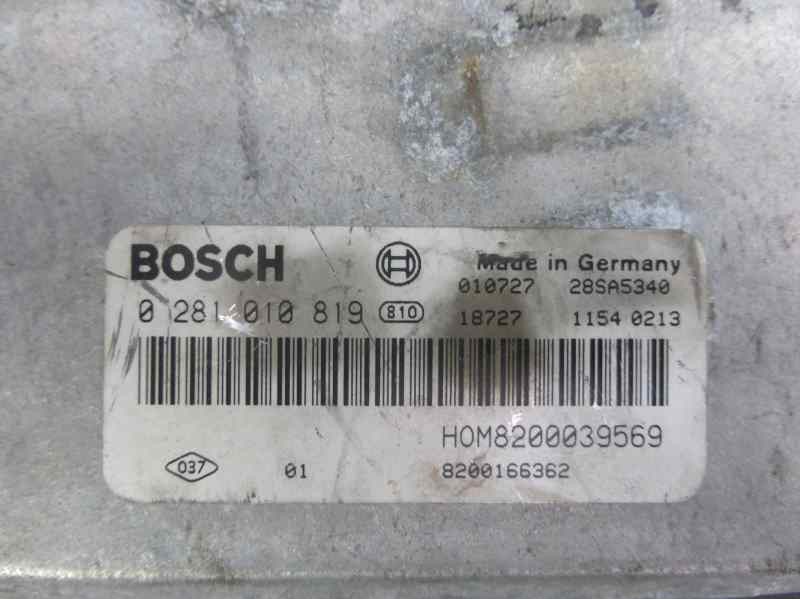 Recambio de centralita motor uce para renault scenic ii 1.9 dci diesel referencia OEM IAM 8200039569 0281010819  Recambio de centralita motor uce para renault scenic ii 1.9 dci diesel referencia OEM IAM 8200039569 0281010819