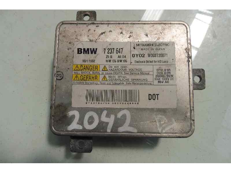 Recambio de centralita faros xenon para bmw serie 3 touring (e91) 318d referencia OEM IAM 7237647  