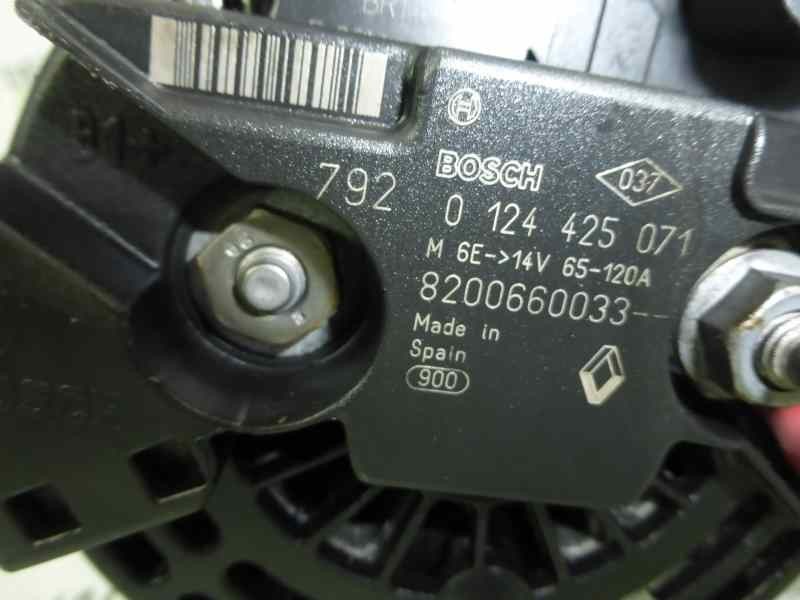 Recambio de alternador para renault clio iii emotion referencia OEM IAM 8200660033 0124425071 