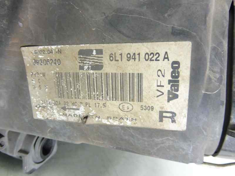 Recambio de faro derecho para seat ibiza (6l1) stella referencia OEM IAM 6L1941022A  