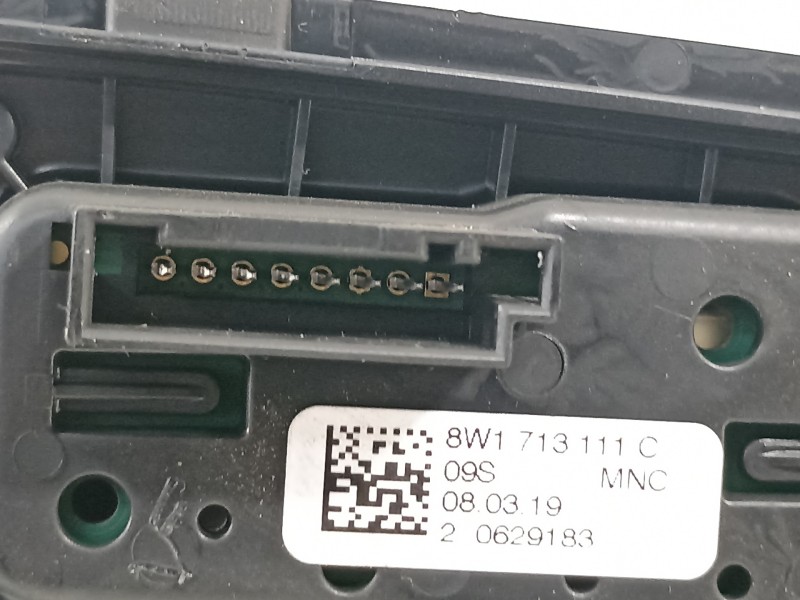 Recambio de pomo palanca cambio para audi a5 coupe (f53) s line edition referencia OEM IAM 8W1713111C  