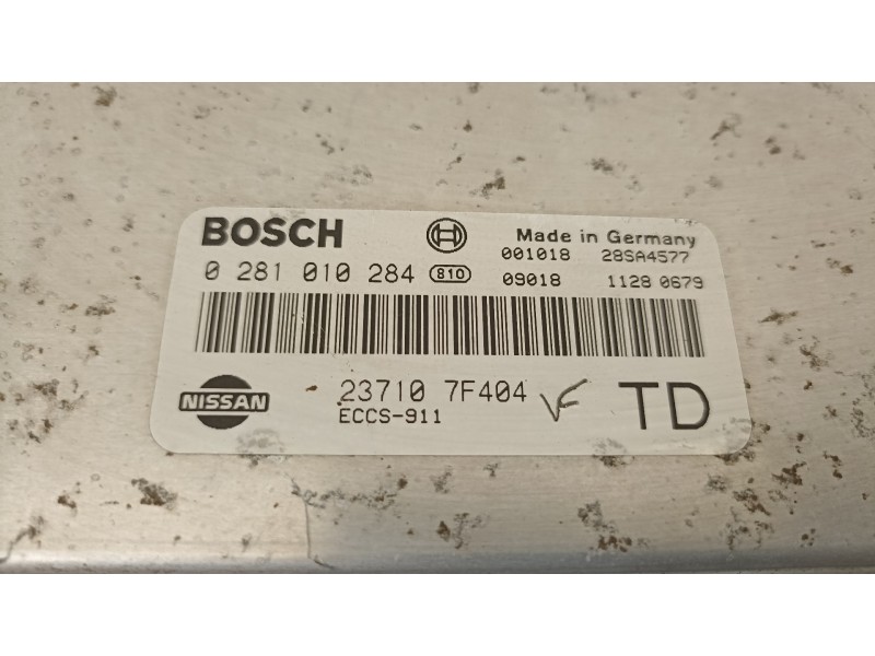 Recambio de centralita motor uce para nissan terrano/terrano.ii (r20) avenue referencia OEM IAM 237107F404  