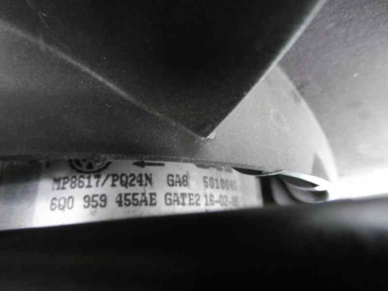 Recambio de electroventilador para volkswagen polo (9n3) match referencia OEM IAM 6Q0959455AE  