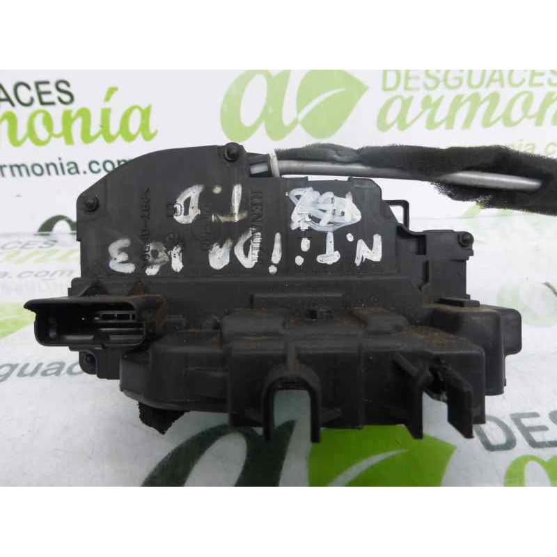 Recambio de cerradura puerta trasera derecha para nissan tiida (c11x/sc11x) acenta referencia OEM IAM   