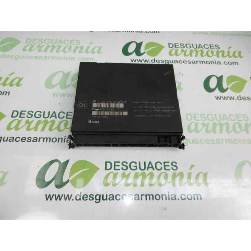 Recambio de modulo electronico para mercedes-benz clase s (w221) berlina 500 l (221.171) referencia OEM IAM A2218700992 A2214422