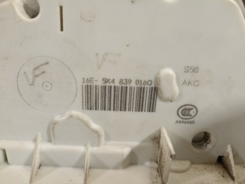 Recambio de cerradura puerta trasera derecha para volkswagen golf vii lim. advance bluemotion referencia OEM IAM 5K4839016Q  