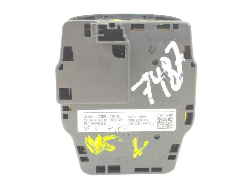 Recambio de mando multifuncion para peugeot 508 2.0 16v hdi fap referencia OEM IAM 9665668380  