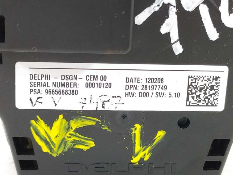 Recambio de mando multifuncion para peugeot 508 2.0 16v hdi fap referencia OEM IAM 9665668380  