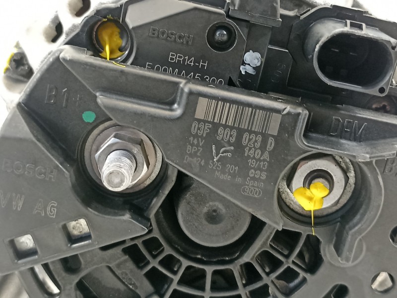 Recambio de alternador para seat ibiza sc (6j1) style i-tech 30 aniversario referencia OEM IAM 03F903023D 0124525201 