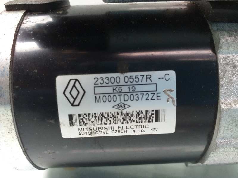 Recambio de motor arranque para dacia sandero stepway referencia OEM IAM 233000557R M000TD0372ZE 