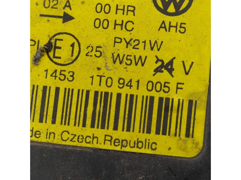Recambio de faro izquierdo para volkswagen touran (1t1) trendline referencia OEM IAM 1T0941005F  