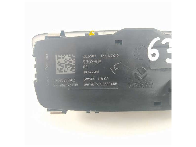 Recambio de mando luces para bmw serie x1 (f48) sdrive18d xline referencia OEM IAM 9393609 3054967621008 06500465