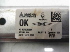 Recambio de elevalunas delantero derecho para dacia sandero stepway referencia OEM IAM 807209299R   2