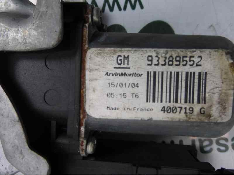 Recambio de elevalunas delantero derecho para opel meriva blue line referencia OEM IAM 93389552  