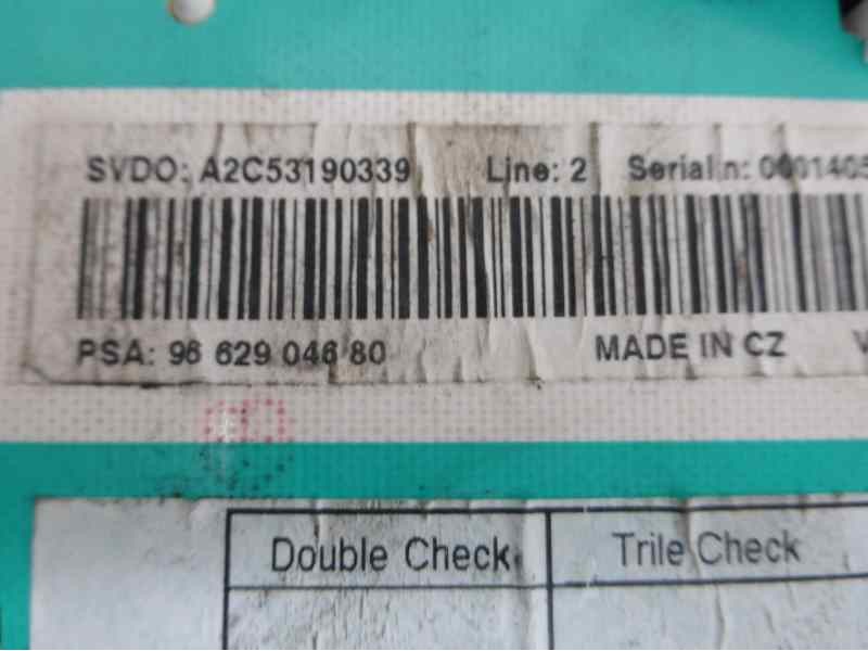 Recambio de cuadro instrumentos para peugeot 207 confort referencia OEM IAM 9662904680 A2C53190339 