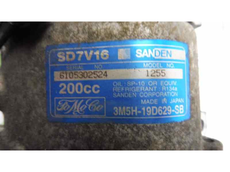 Recambio de compresor aire acondicionado para ford focus berlina (cap) trend referencia OEM IAM 3M5H19D629SB  