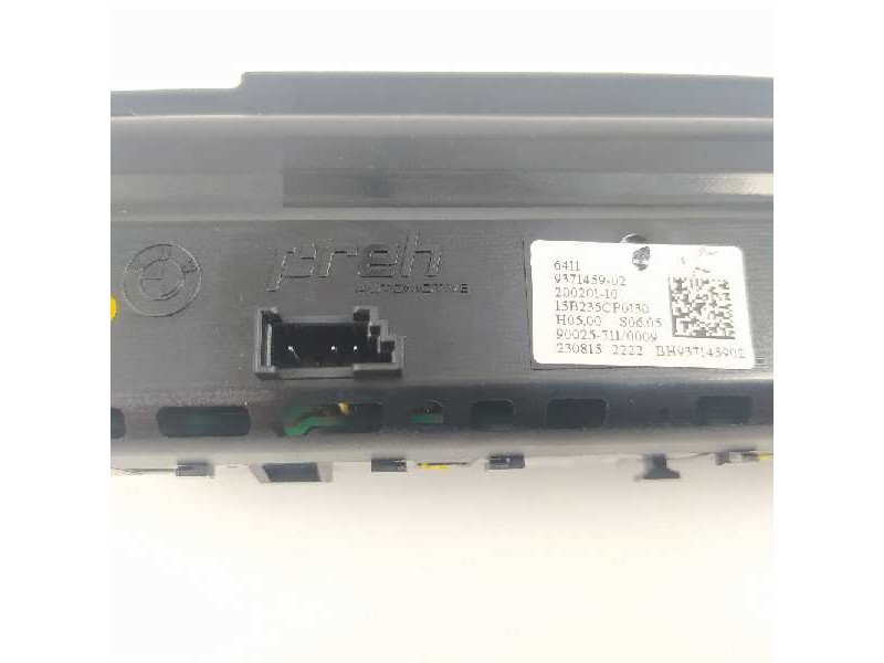 Recambio de mando climatizador para bmw serie x1 (f48) sdrive18d xline referencia OEM IAM 64119371459 9371459 