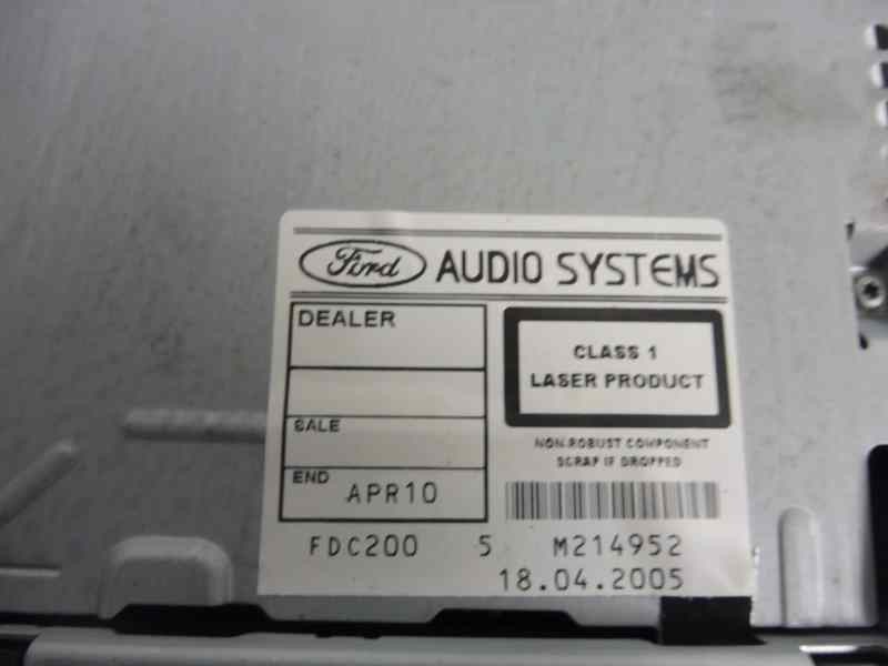 Recambio de sistema audio / radio cd para ford focus berlina (cap) trend referencia OEM IAM 4M5T18C815AD  