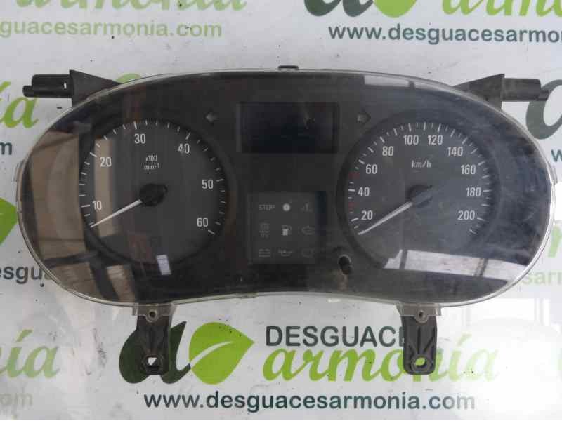 Recambio de cuadro instrumentos para opel vivaro furgón 2.9t corto referencia OEM IAM 8200390135A 21678839 