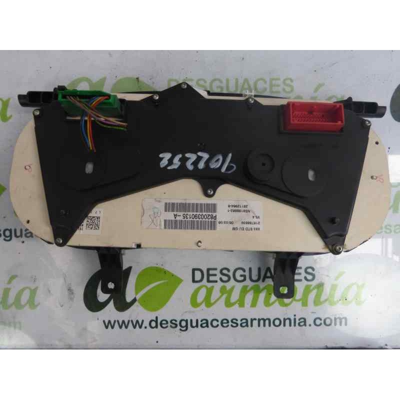 Recambio de cuadro instrumentos para opel vivaro furgón 2.9t corto referencia OEM IAM 8200390135A 21678839 
