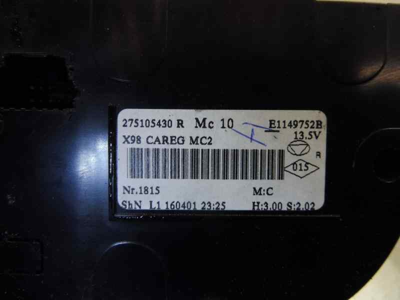 Recambio de mando climatizador para renault clio iv business referencia OEM IAM 275105430R  