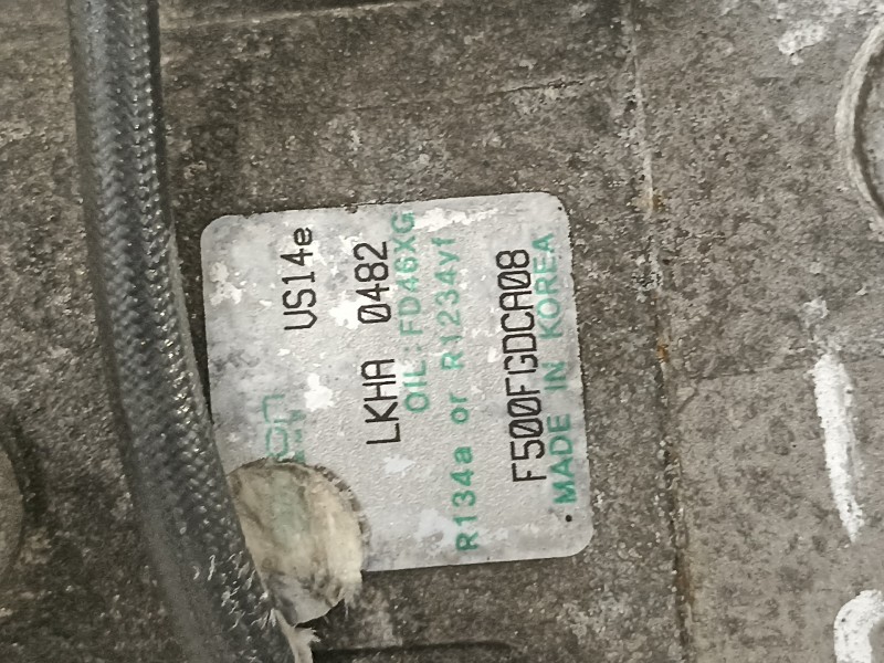 Recambio de compresor aire acondicionado para kia soul ( ) concept referencia OEM IAM F500FGDCA08  