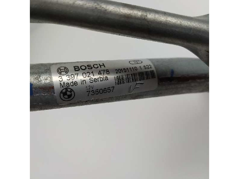 Recambio de motor limpia delantero para bmw serie x1 (f48) sdrive18d xline referencia OEM IAM 7350657 3397021478 0390243525