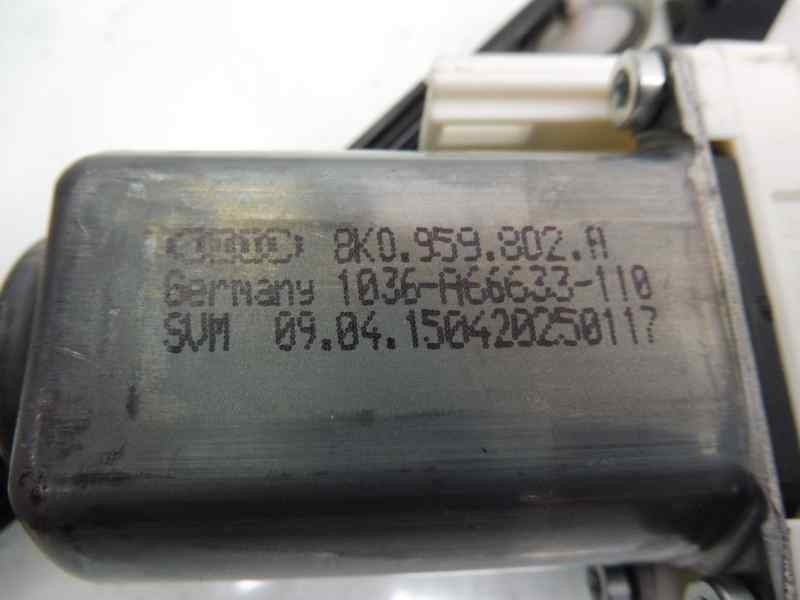 Recambio de elevalunas delantero derecho para audi a4 avant (8k5) (2008) básico referencia OEM IAM 8K0837462E 8K0959802A 